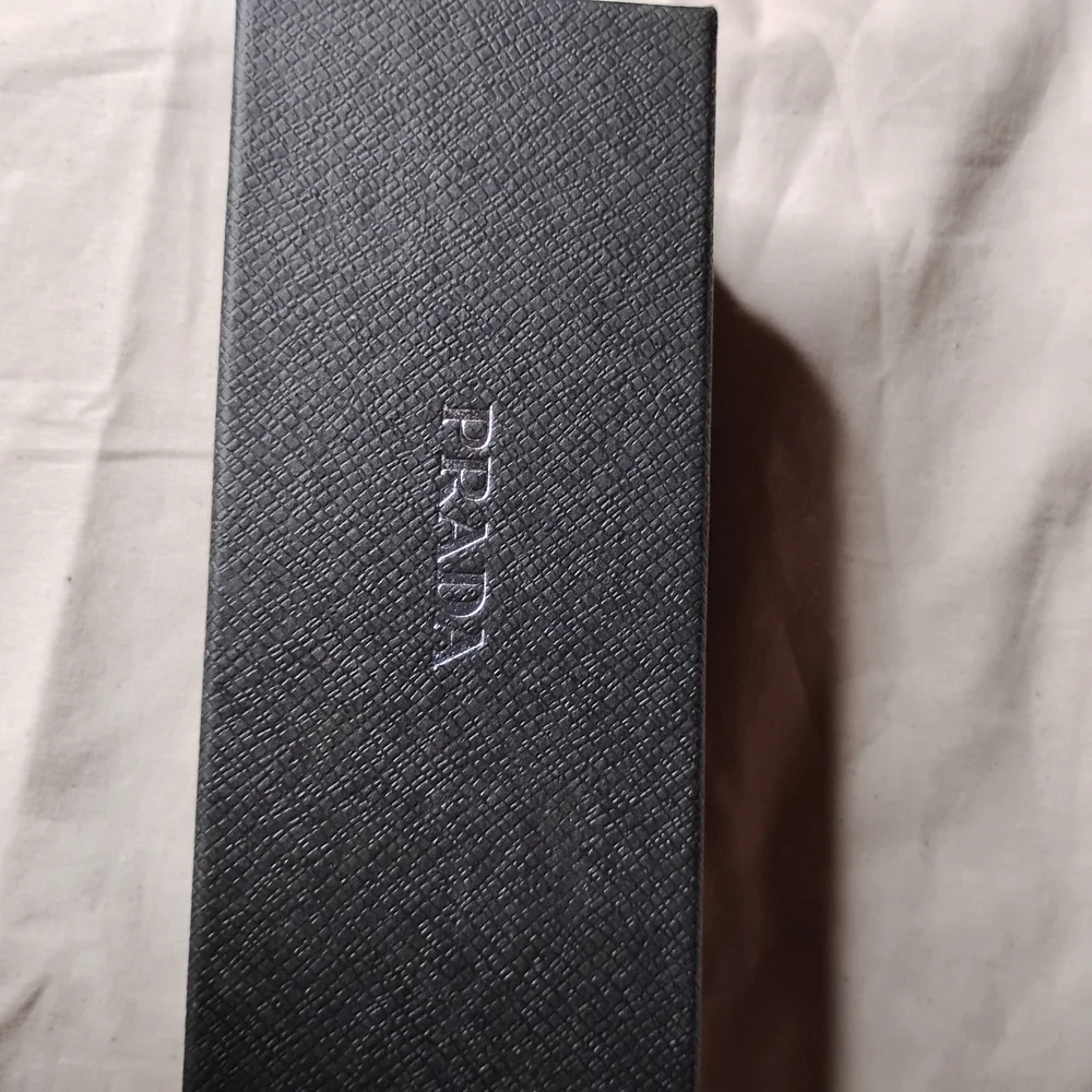 Prada Black Oversized Rectangular Sunglasses - Picture 10 of 10